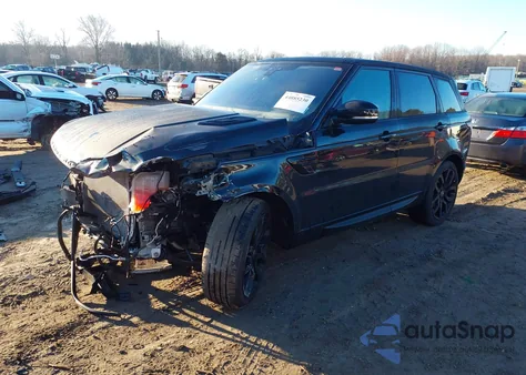 2021 Land Rover Range Rover Sport Hse Silver Edition Mhev из США, поврежденный, VIN SALWR2SU2MA794360